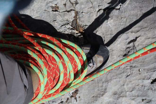 rope coiled