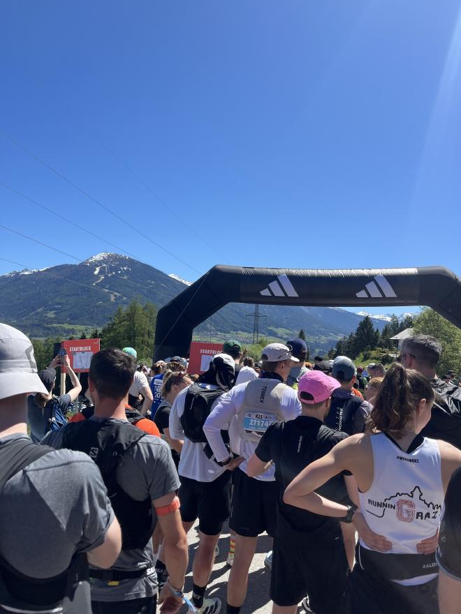 At the K25 start line