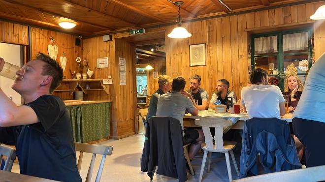 franz senn hut dining room