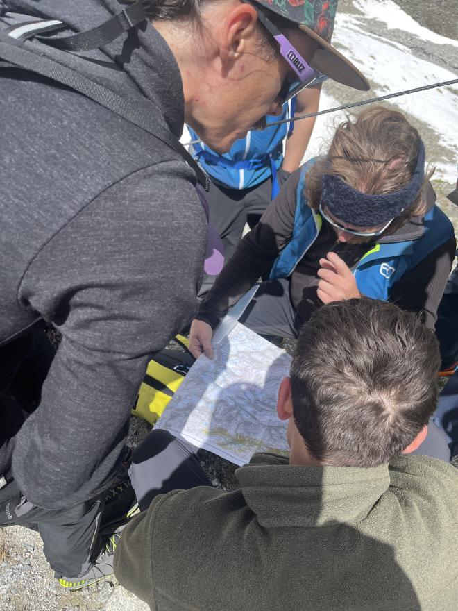 group map reading break