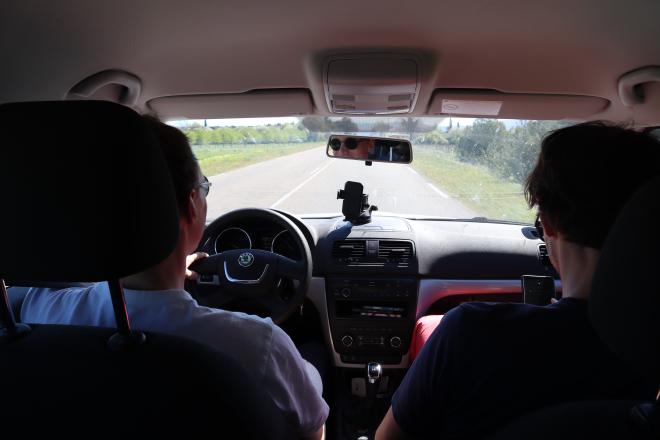 Driving from Berlin to Buoux