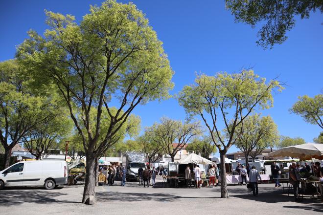 Saturday market in Provence