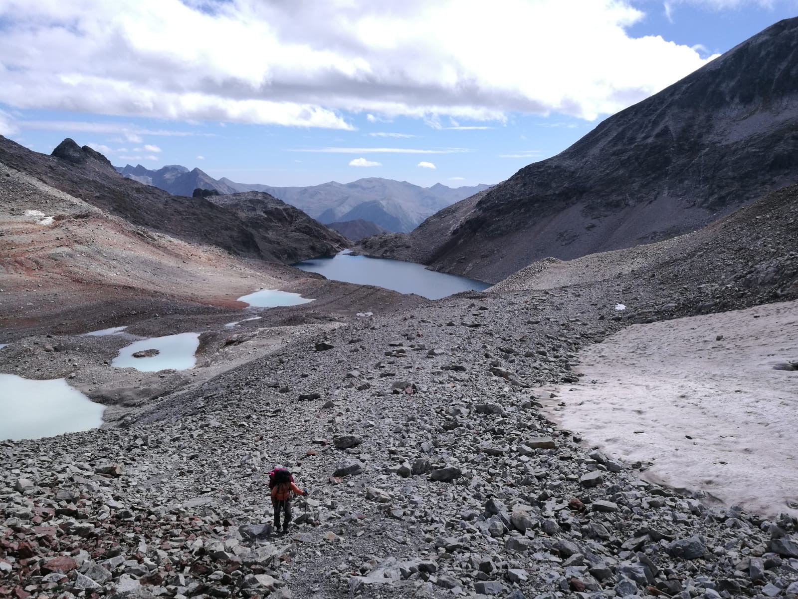 Mountain landscape in the Pyrenees