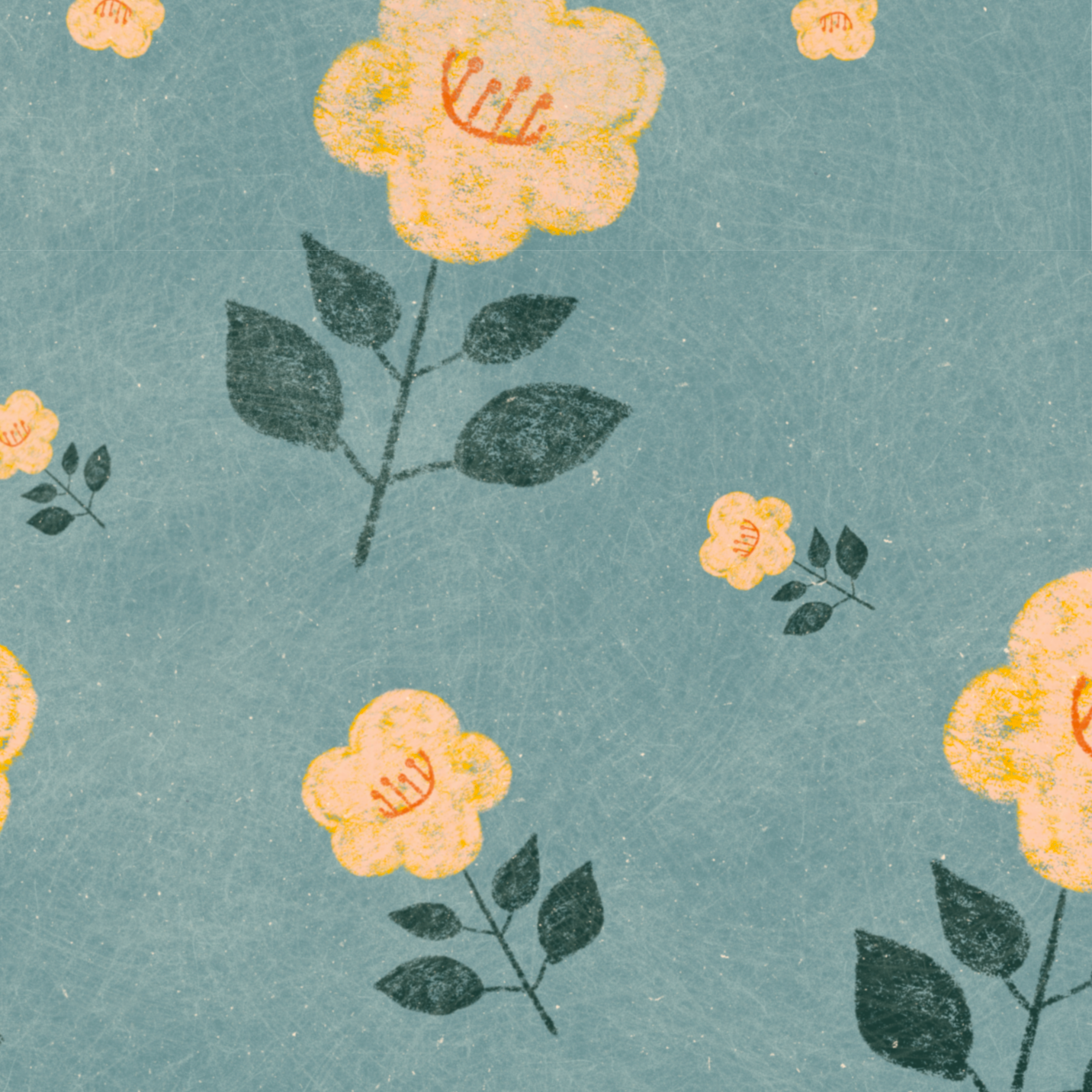 Original artwork of a flower